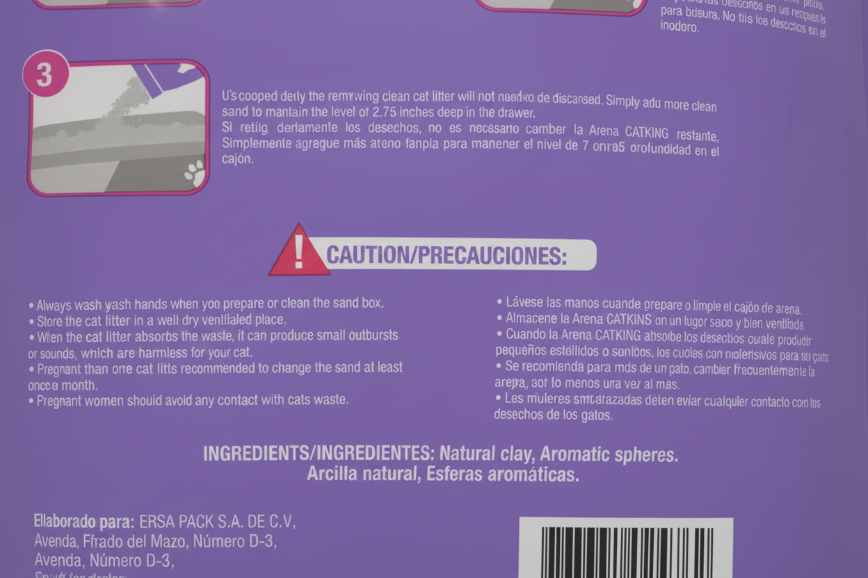 Arena Cat King - Render Precauciones Exacto