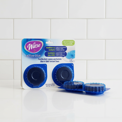 Paquete Wiese Active Blue en baño